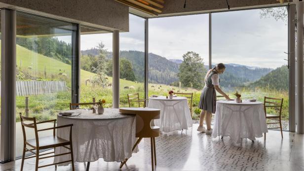 Innenansicht Steirereck Pogusch