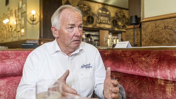 Gerhard Doerfler, ehemaliger Kaernten LH, Politiker, Portraits, Interview, 1080 Wien