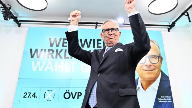 WIEN-WAHL: ÖVP WIEN WAHLABEND - MAHRER