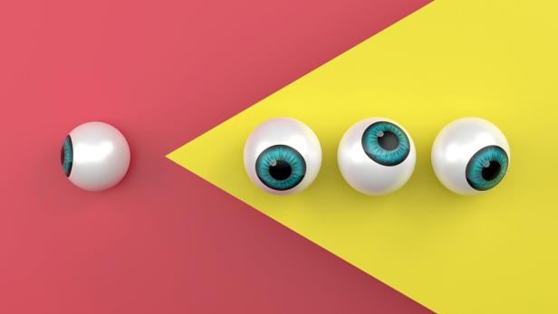 Eyes Leadership Concept