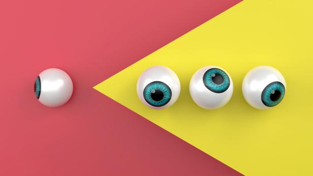 Eyes Leadership Concept