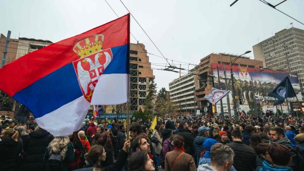 SERBIA-POLITICS-TOURISM-REAL-ESTATE-DEMONSTRATION
