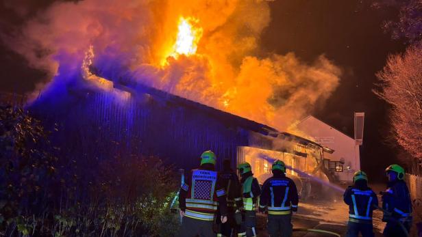 Großbrand in NÖ