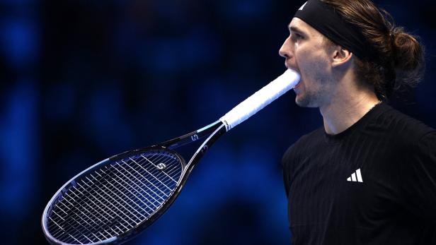 Alexander Zverev biss sich an Jannik Sinner die Zähne aus