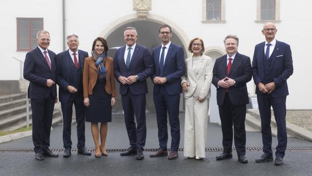 LANDESHAUPTLEUTEKONFERENZ: STELZER / KAISER / EDSTADLER / KUNASEK / WALNER / MIKL-LEITNER / LUDWIG / MATTLE