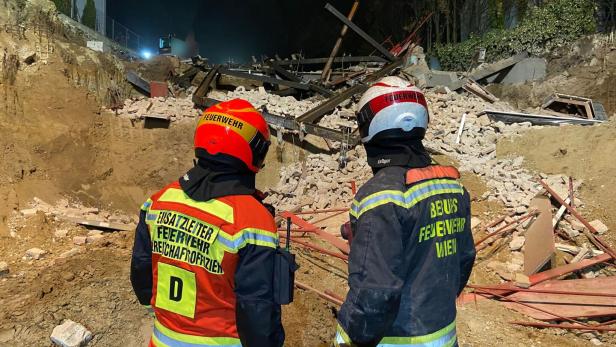 ++ HANDOUT ++ WIEN: GEBÄUDEEINSTURZ IN DÖBLING