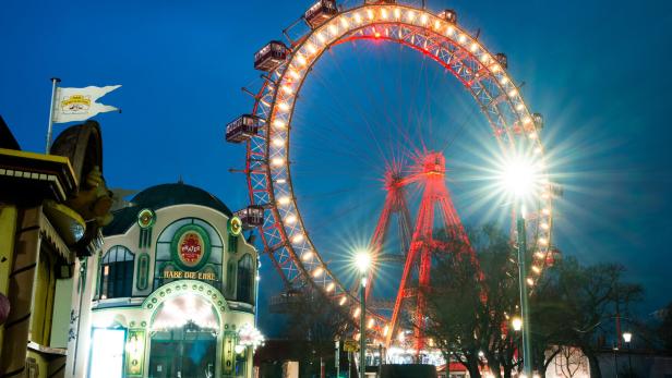 Gewiss nicht zum Durchdrehen: Zum Riesenrad kamen 800.000, in den Prater 7 Millionen Gäste.