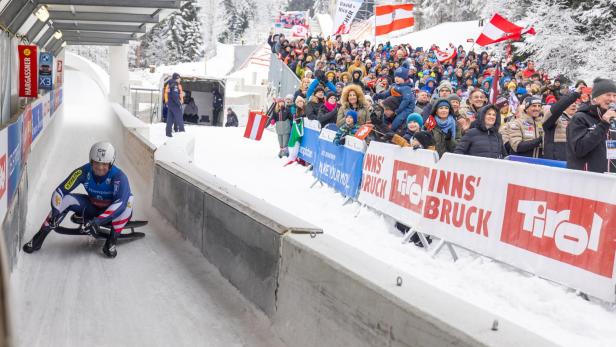 Diese Bilder wird es in diesem Winter im Eiskanal von Igls nicht geben