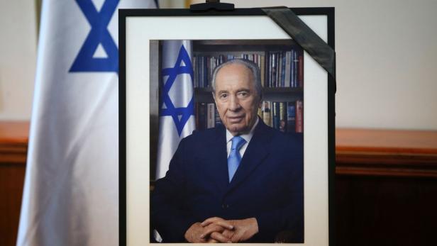 Gedenken an Schimon Peres anlässlich einer Kabinettssitzung der israelischen Regierung