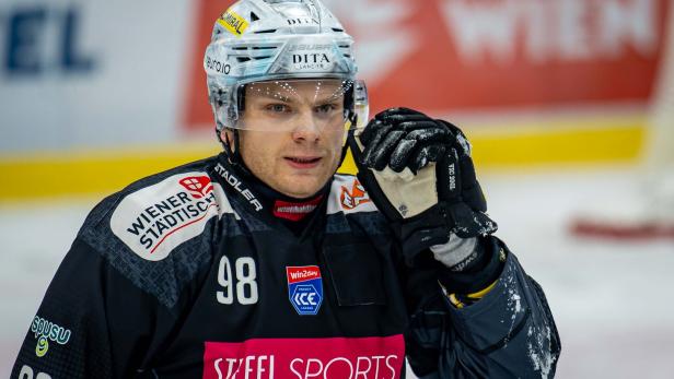 Unglücklich: Wiens Cole Hults fälschte zum 1:3 ab