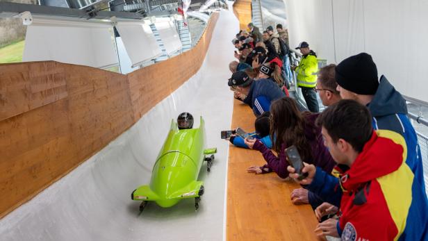 Für die Bobfahrer passt die Strecke in Igls