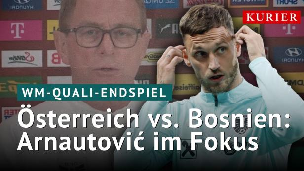Österreich vs. Bosnien WM-Quali Spiel: Arnautovic im Fokus