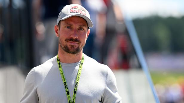 Marcel Hirscher beim Formel-1-Grand-Prix von Österreich im Jahr 2025.