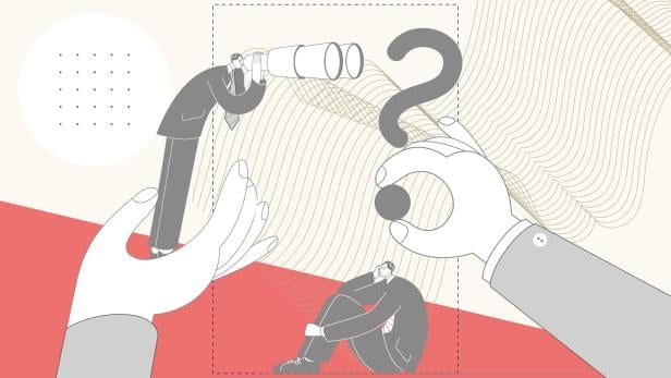 Arbeitssuchende Menschen