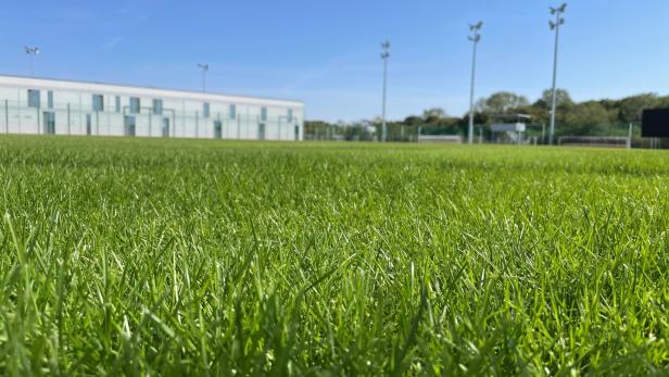 Spielfeld auf dem neuen ÖFB-Campus in Aspern