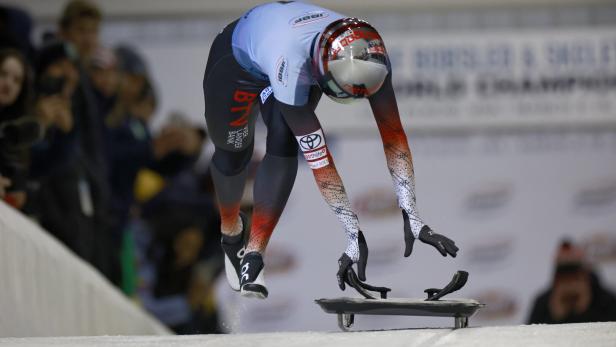 Janine Flock ist die Titelverteidigerin im Skeleton-Weltcup