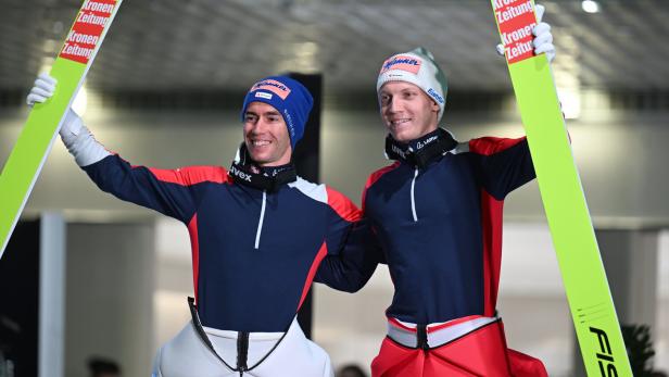 Stefan Kraft und Jan Hörl