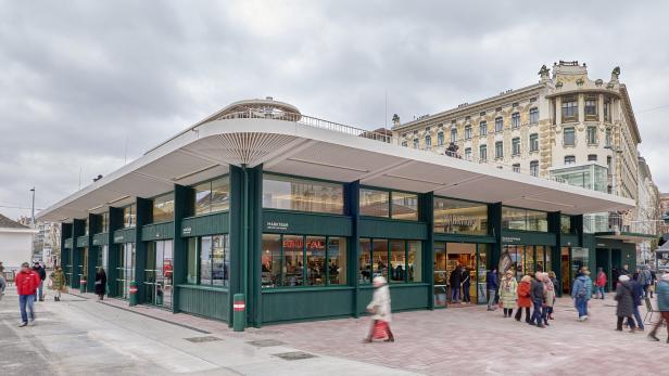 Die neue Markthalle am Wiener Naschmarkt