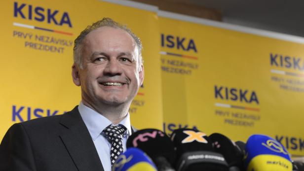 Politneuling Andrej Kiska wird neuer Präsident der Slowakei.