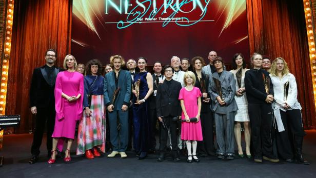 VERLEIHUNG WIENER THEATERPREIS " NESTROY" 2025: GRUPPENFOTO