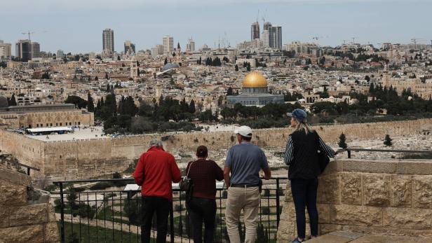 Weniger Touristen in Jerusalem