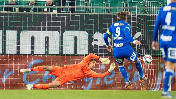 Maderner verwandelte den Elfmeter gegen Rapid