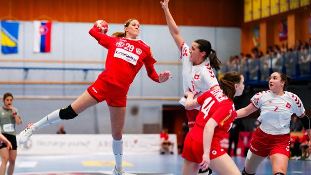 HANDBALL/FRAUEN/EHF EURO CUP/RUNDE 5: ÖSTERREICH - SCHWEIZ