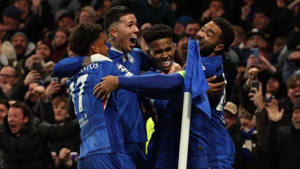 Jubel bei Chelsea: 3:0 gegen Barcelona