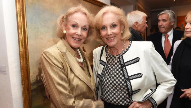 Alice und Ellen Kessler bei einer Veranstlung