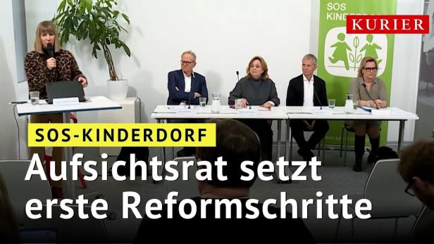 SOS Kinderdorf: Aufsichtsrat präsentiert erste Reformschritte