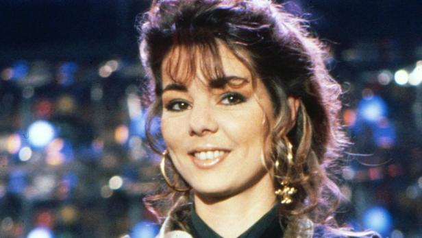 Sängerin Sandra auf der Bühne