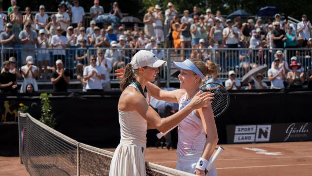 Lilli Tager und Sinja Kraus beim Finale