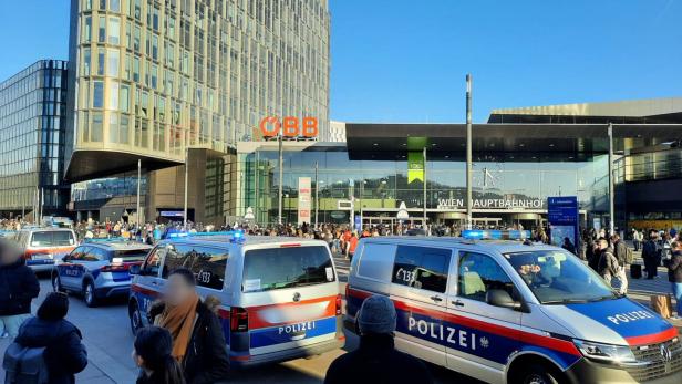 Bombendrohung gegen den Wiener Hauptbahnhof