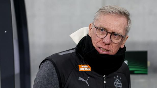 Rapid-Trainer Peter Stöger