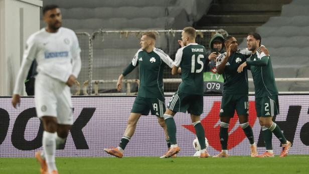 Für Sturm war mehr möglich: 1:2 gegen Panathinaikos. 