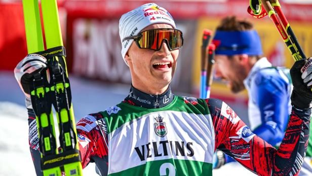 Johannes Lamparter gewann auch den zweiten Bewerb in Ruka