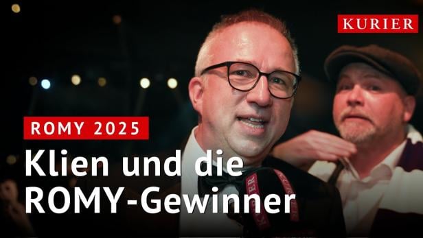 Auf der ROMY mit ORF-Satiriker Peter Klien