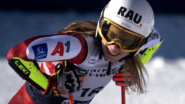 Katharina Liensberger ist im Slalom von Copper Mountain nach dem ersten Durchgang die beste Österreicherin