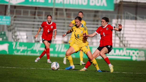 Die ÖFB-Frauen gegen die Ukraine
