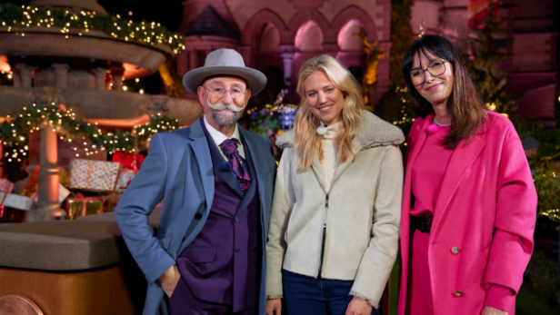 Horst Lichter, Larissa Marolt und Dr. Heide Rezepa-Zabel