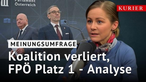 Koalition verliert an Zuspruch, FPÖ auf Platz eins - Woran liegt das?