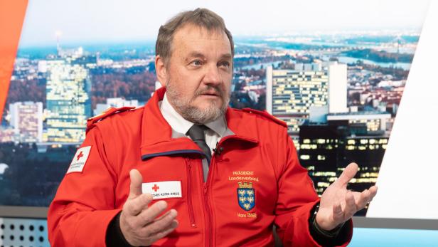 Hans Ebner, Präsident des Roten Kreuzes in Niederösterreich