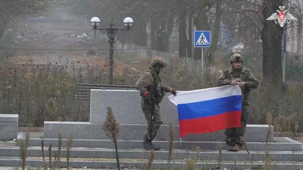 Russian defence ministry shows video of its soldiers in centre of Ukraine's Pokrovsk