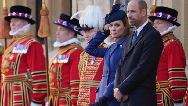 Prinz William und Prinzessin Kate bei Staatsvisite in Deutschland.