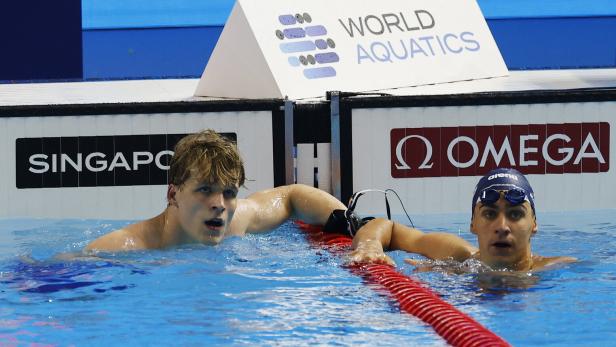 Stark: Luka Mladenovic (rechts) holte Bronze