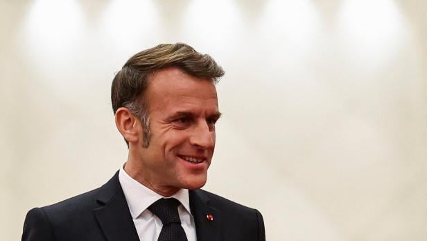 French President Macron visits China