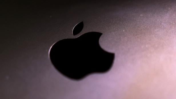 FILE PHOTO: Illustration shows Apple logo