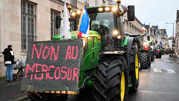 Bauernproteste gegen Mercosur in Frankreich