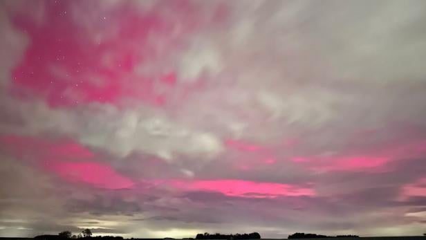 ++ HANDOUT ++ STARKE POLARLICHTER ÜBER ÖSTERREICH SICHTBAR