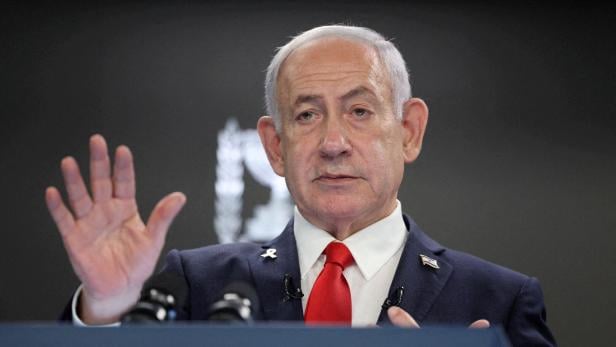 FILE PHOTO: Israeli Prime Minister Benjamin Netanyahu's press conference in Jerusalem